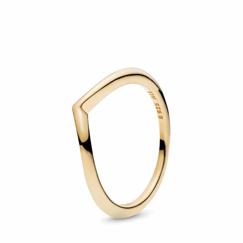 Pandora Australia Shine™ Shining Wish Stackable Ring - 18ct Gold Plated | RVPBKL609